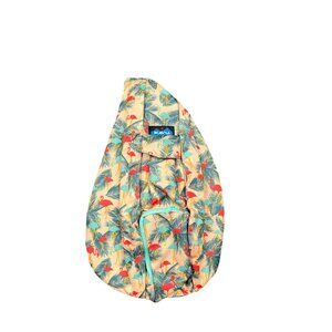 NWT Kavu Sling Bag Flamingo Fest Crossbody H2O Resistant Travel RARE Retired